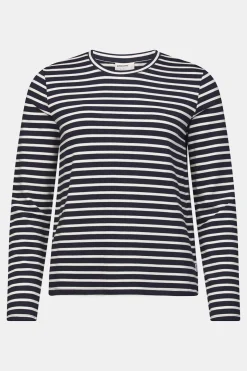 T-Shirt Aira Midweight Striped T-Shirt Ls W