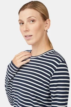 T-Shirt Aira Midweight Striped T-Shirt Ls W
