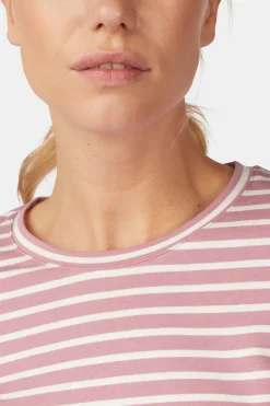T-Shirt Aira Midweight Striped T-Shirt Ls W