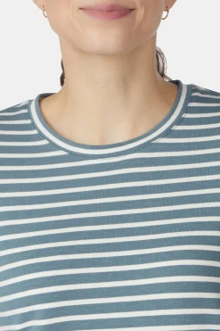 T-Shirt Aira Midweight Striped T-Shirt Ls W