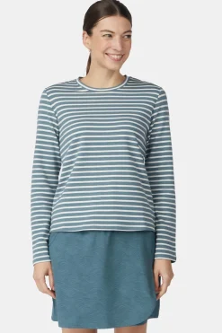 T-Shirt Aira Midweight Striped T-Shirt Ls W