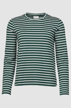 T-Shirt Aira Midweight Striped T-Shirt Ls W