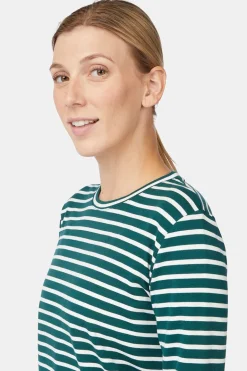 T-Shirt Aira Midweight Striped T-Shirt Ls W