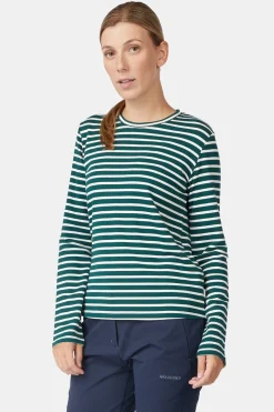 T-Shirt Aira Midweight Striped T-Shirt Ls W