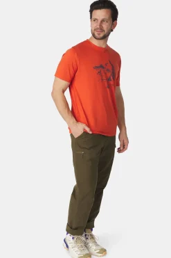 T-Shirt Campsite Sketch M