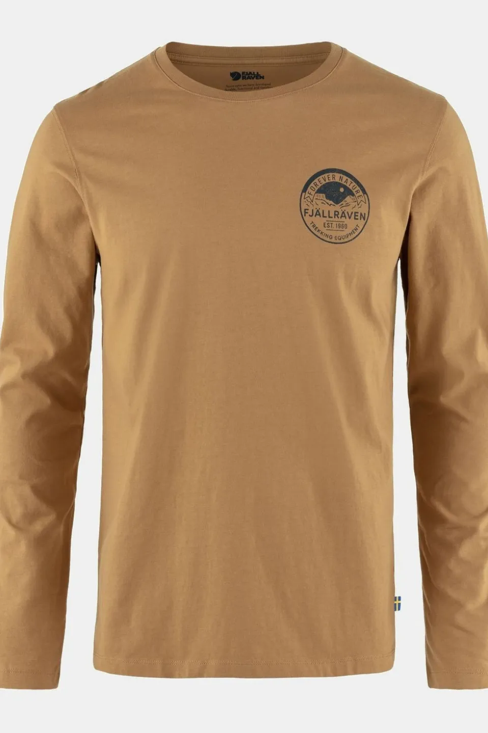 T-Shirt Forever Nature Badge Ls M