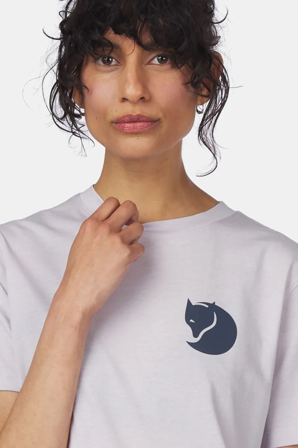 T-Shirt Fox Boxy Logo Tee W