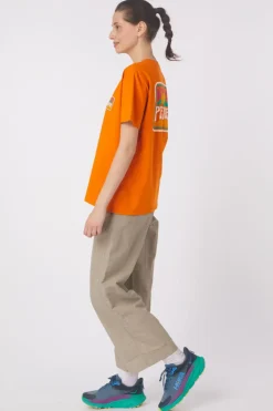T-Shirt Golden Hour Recycled Cotton Oversized T-Shirt