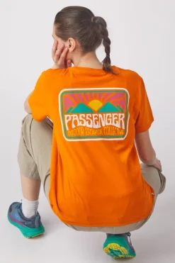 T-Shirt Golden Hour Recycled Cotton Oversized T-Shirt