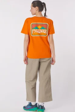 T-Shirt Golden Hour Recycled Cotton Oversized T-Shirt