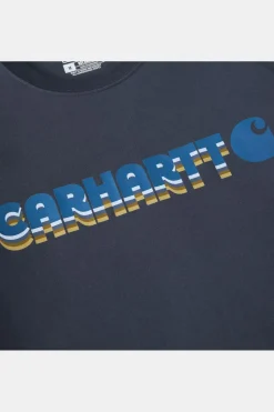 T-Shirt Irvine Relaxed Layered Logo T-Shirt