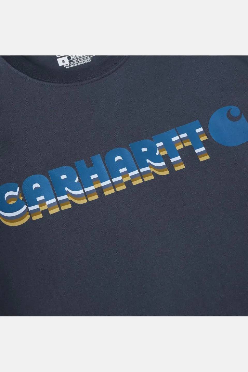 T-Shirt Irvine Relaxed Layered Logo T-Shirt