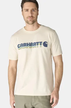 T-Shirt Irvine Relaxed Layered Logo T-Shirt