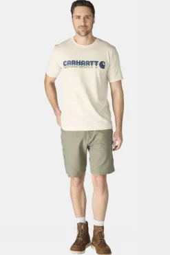 T-Shirt Irvine Relaxed Layered Logo T-Shirt