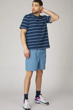 T-Shirt Journey Striped Organic Ss M