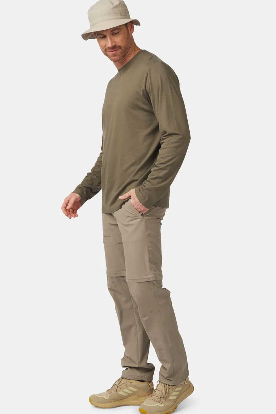 T-Shirt Jungle Travel Tee Ls M