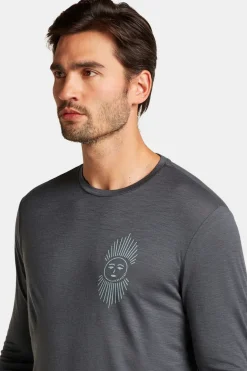 T-Shirt M Mer 150 Tech Lite Ls Tee Ib Solar