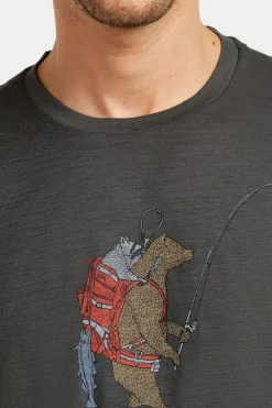 T-Shirt M Mer 150 Tech Lite Ss Tee Bear Catch