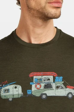 T-Shirt M Mer 150 Tech Lite Ss Tee Transportage