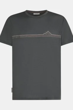 T-Shirt M Mer 150 Tech Lite Ss Tee Range Stripes