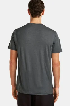 T-Shirt M Mer 150 Tech Lite Ss Tee Range Stripes