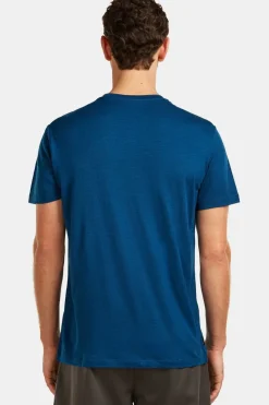 T-Shirt M Mer 150 Tech Lite Ss Tee Range Stripes