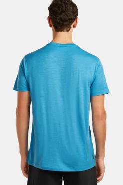 T-Shirt M Mer 150 Tech Lite Ss Tee Range Stripes