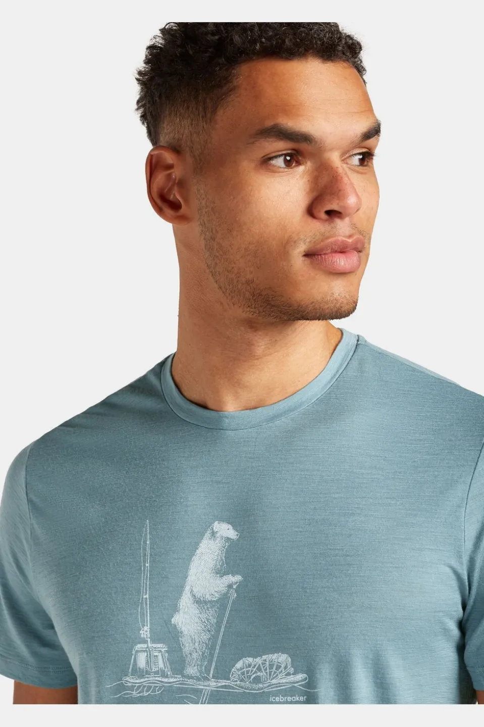 T-Shirt M Mer 150 Tech Lite Ss T Pol Paddle