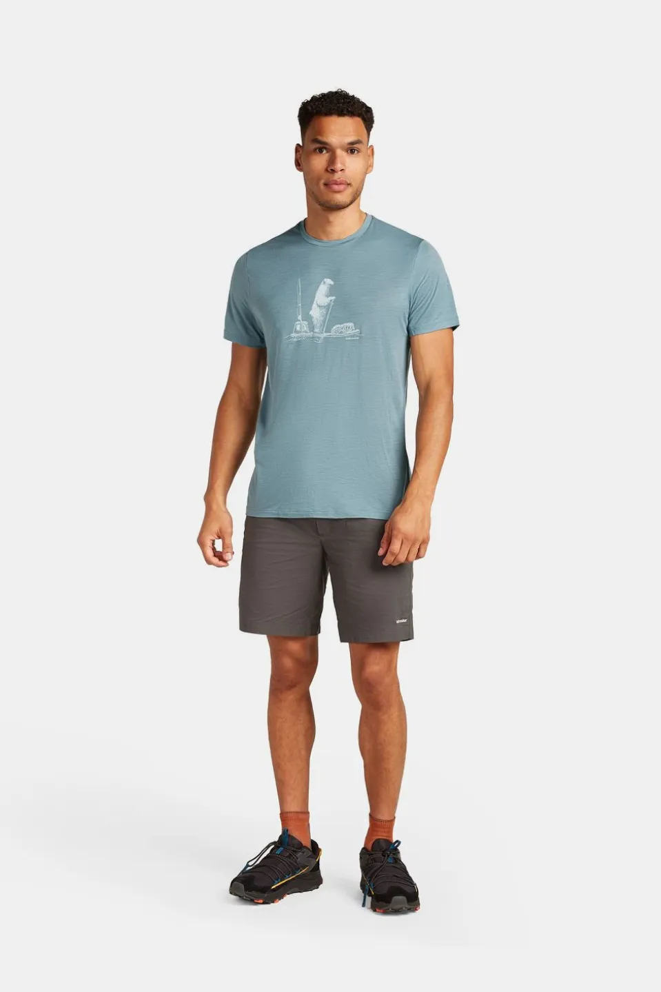 T-Shirt M Mer 150 Tech Lite Ss T Pol Paddle