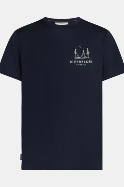 T-Shirt M Mer 150 Tech Lite Ss Tee Peaceful Pass