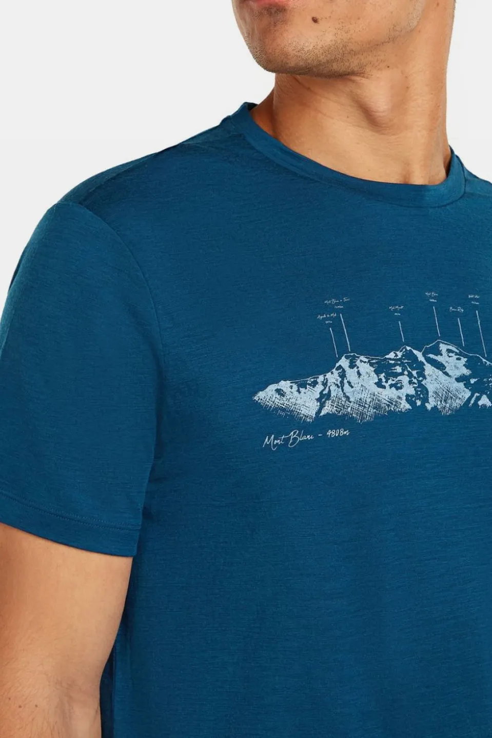 T-Shirt Men Mer 150 Tech Lite Ss Tee Massif