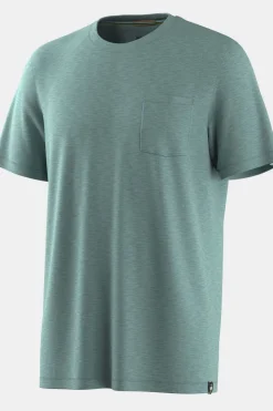 T-Shirt Men'S Merino Hemp Blend Short Sleeve Poc