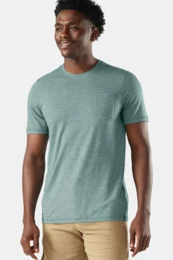 T-Shirt Men'S Merino Hemp Blend Short Sleeve Poc