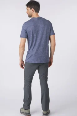 T-Shirt Men'S Merino Hemp Blend Short Sleeve Poc