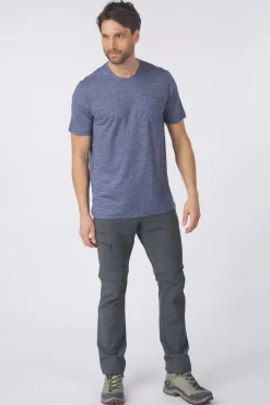 T-Shirt Men'S Merino Hemp Blend Short Sleeve Poc