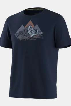 T-Shirt Men'S Peak Bagger Active Short Sleeve Gr