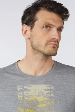 T-Shirt Men'S Winding Trail Active Short Sleeve