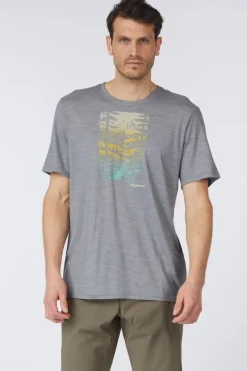 T-Shirt Men'S Winding Trail Active Short Sleeve