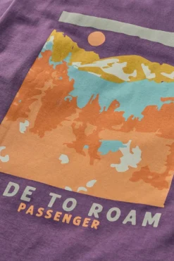 T-Shirt Open Road Recycled Cotton T-Shirt