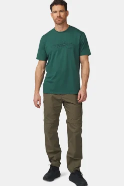 T-Shirt Red Rock Graphic Tee Ss M