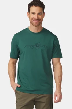 T-Shirt Red Rock Graphic Tee Ss M