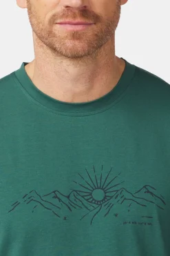T-Shirt Red Rock Graphic Tee Ss M