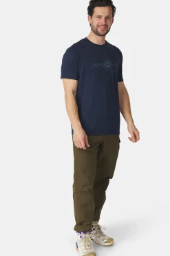 T-Shirt Red Rock Graphic Tee Ss M