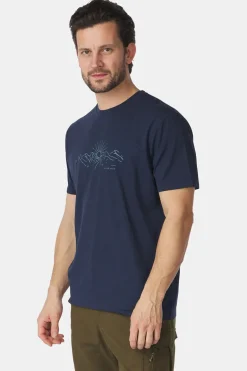 T-Shirt Red Rock Graphic Tee Ss M