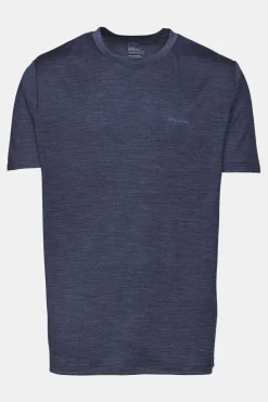 T-Shirt Ridge Trail Merino Print Ss M