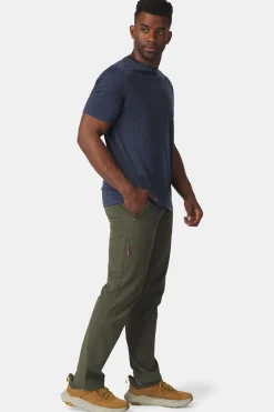 T-Shirt Ridge Trail Merino Print Ss M