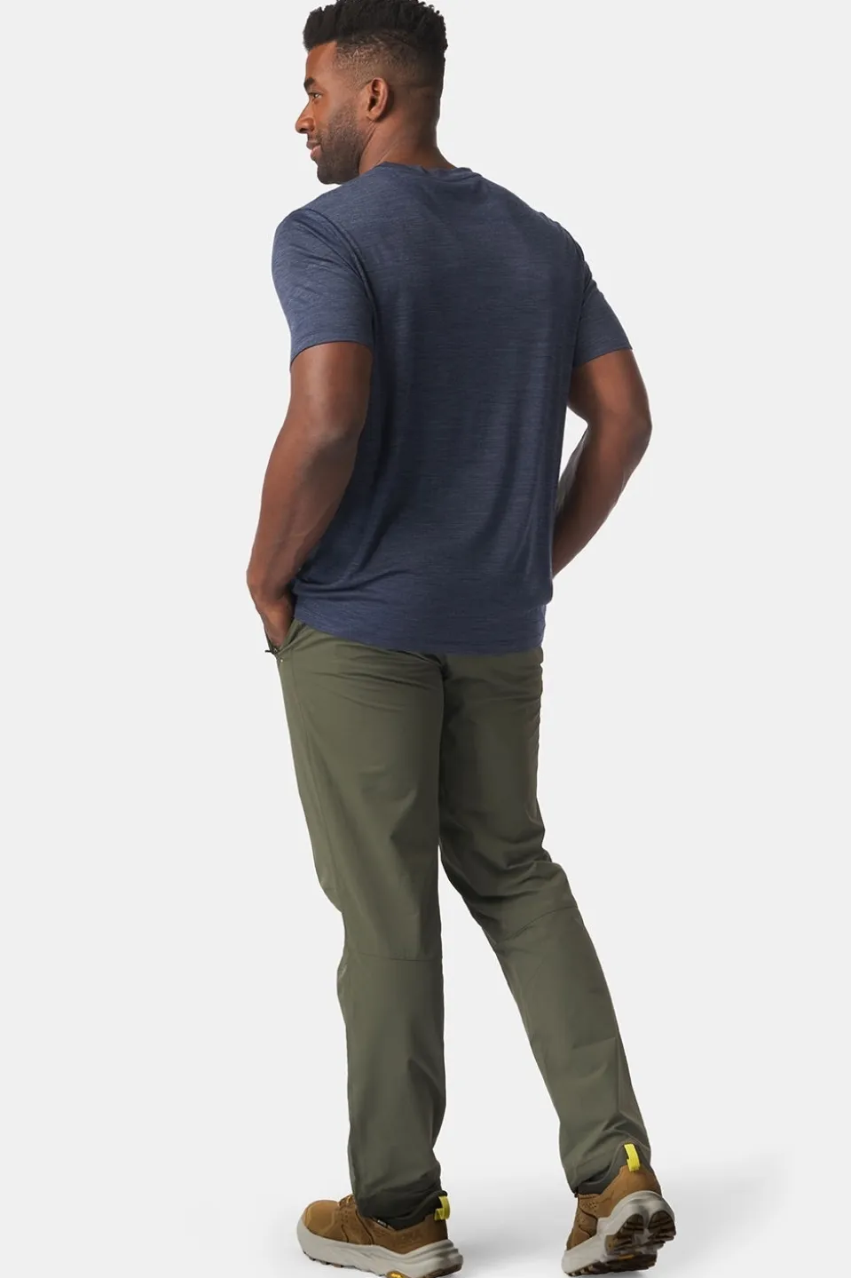 T-Shirt Ridge Trail Merino Print Ss M