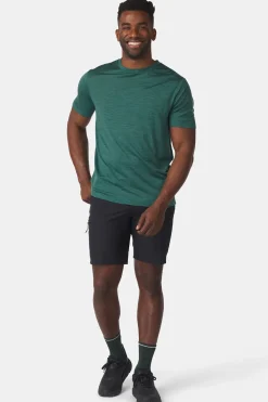 T-Shirt Ridge Trail Merino Print Ss M