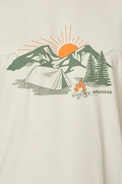 T-Shirt Sunset Camp Ss M