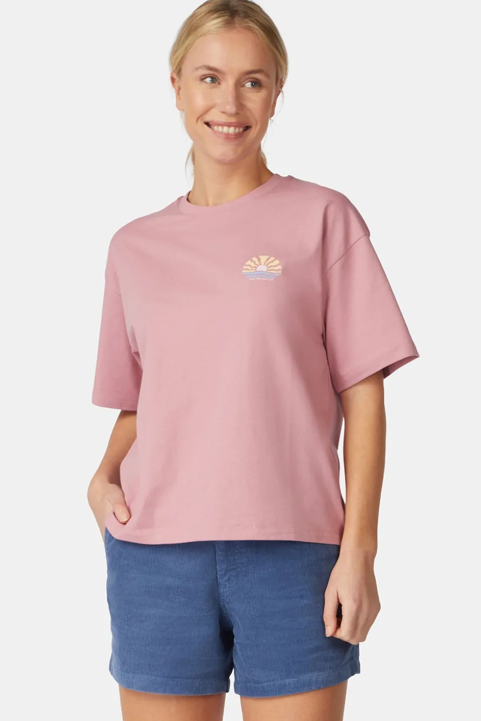 T-Shirt T-Shirt Rock Rose Ss W